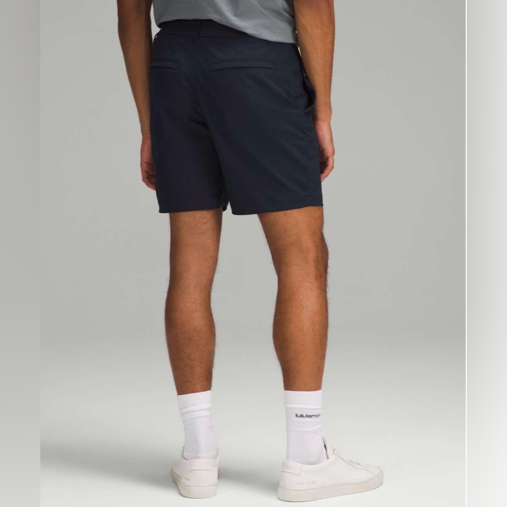 🍋Men’s Lululemon ABC Classic-Fit Short 7" Warpstreme Size 34 True Navy M7BMHS🍋